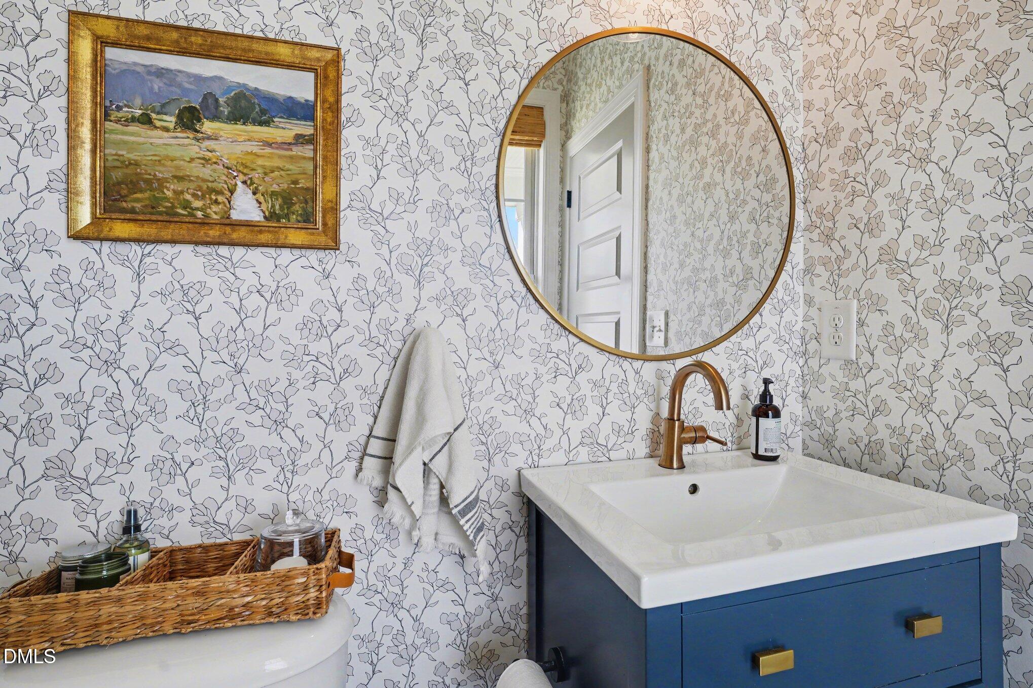 7224 Bedford Ridge Drive Apex, NC 27539 - Photo 13 of 42 powder room