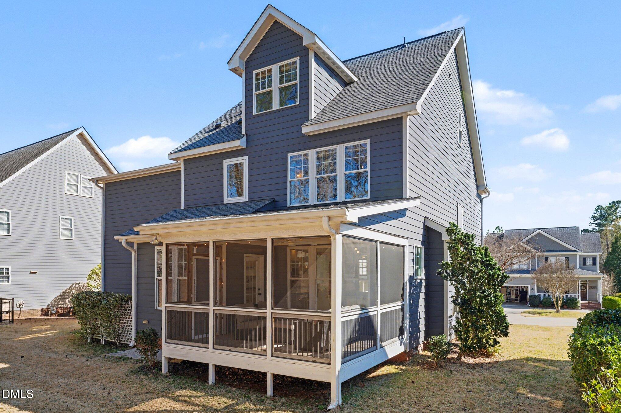 7224 Bedford Ridge Drive Apex, NC 27539 - Photo 36 of 42 bedford-rear-angle-mls