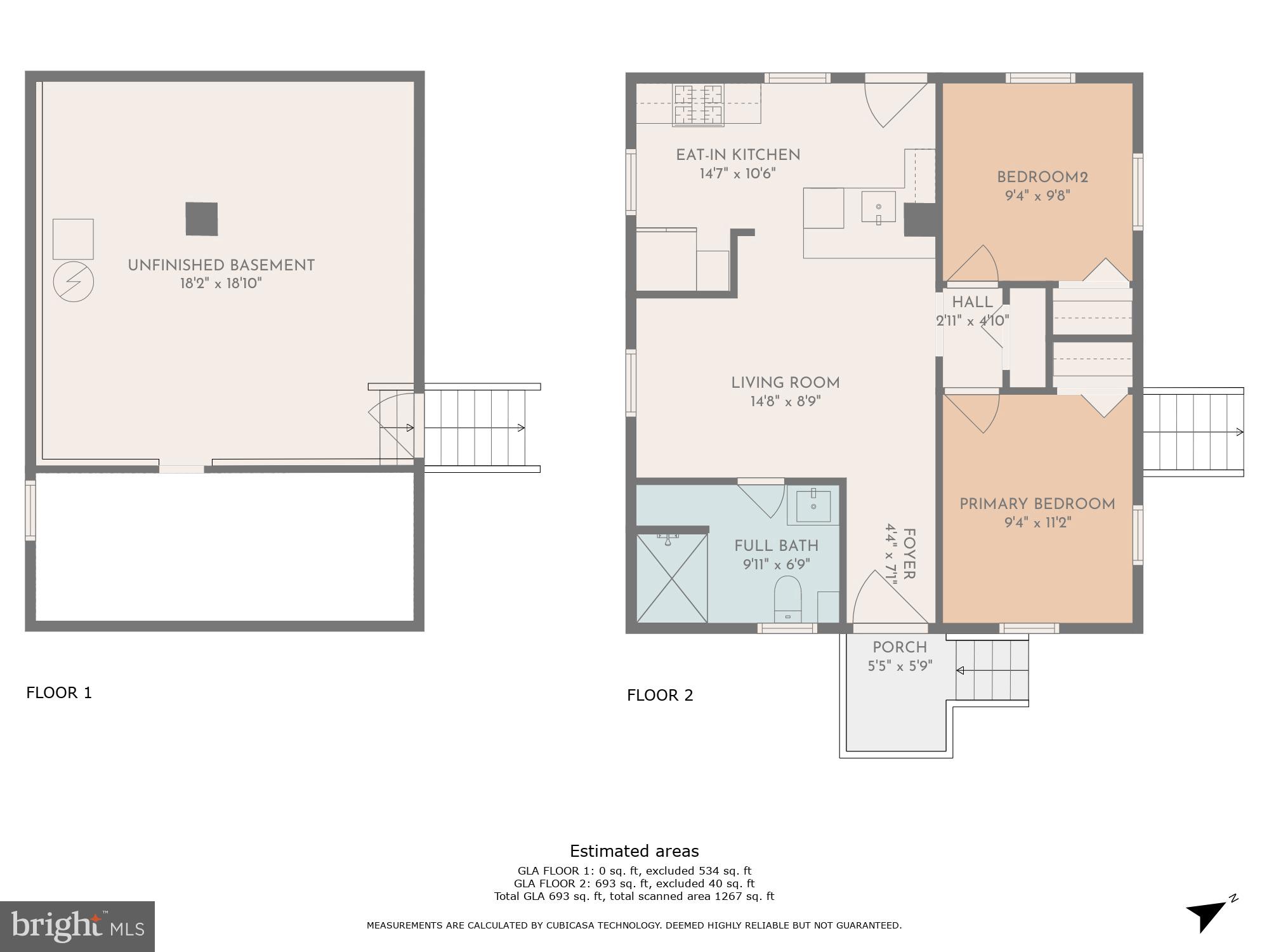 2630 Frederick Road Catonsville, MD 21228 - Photo 19 of 19 Floor Plan: All Levels