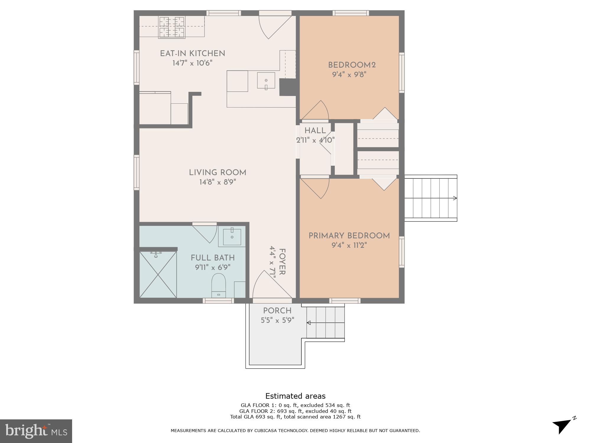 2630 Frederick Road Catonsville, MD 21228 - Photo 17 of 19 Floor Plan: Main Level