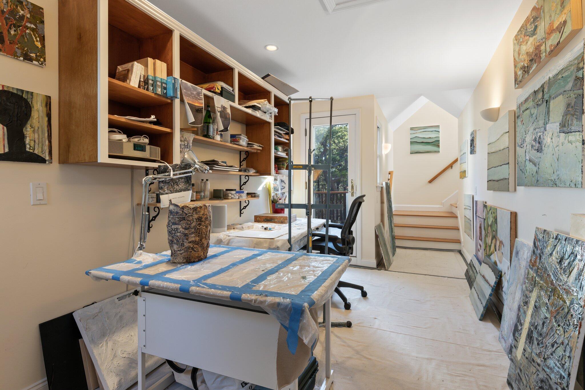 11 Sandy Lane Truro, MA 02666 - Photo 64 of 98 a view of a room with gym equipment