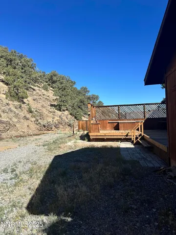 a view of outdoor space with seating area
