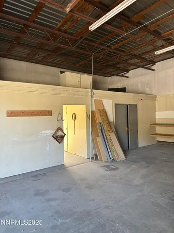 a view of a fireplace