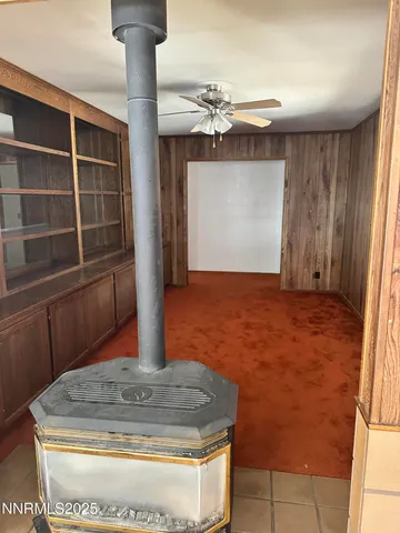 a view of water heater room