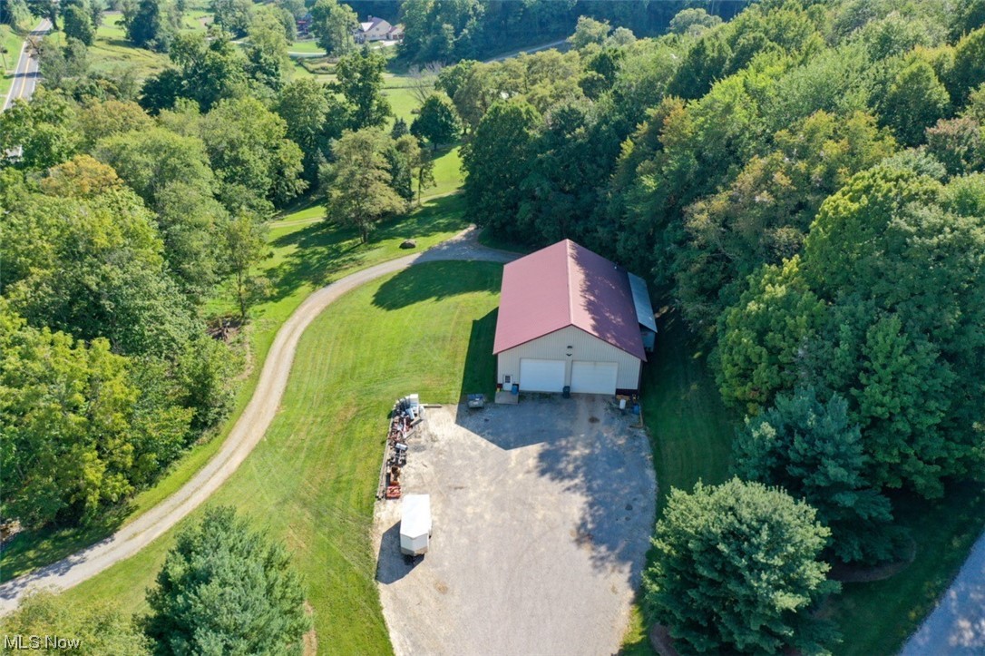 8215 Rochester Road East Rochester, OH 44625 - Photo 16 of 34 Birds eye view of property