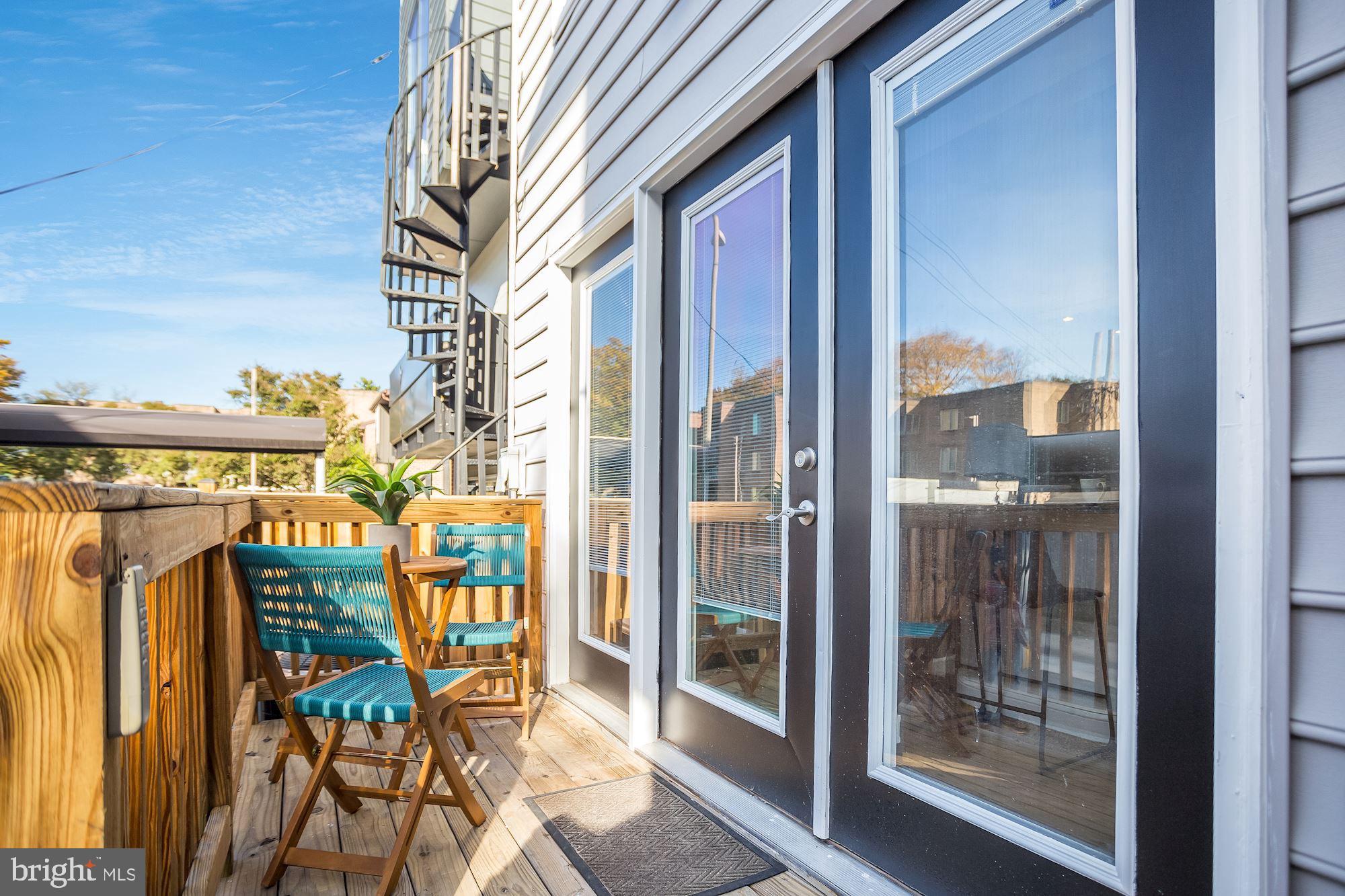 704 16th Street Northeast Washington, DC 20002 - Photo 41 of 49 Back deck
