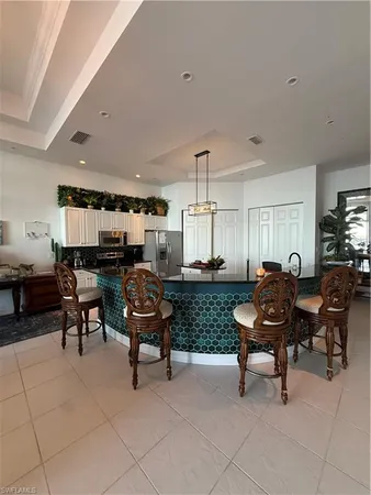 a workspace with furniture