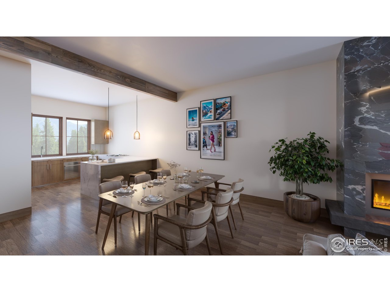 185 Vasquez Road, Unit A3 Winter Park, CO 80482 - Photo 15 of 20 a living room with furniture and a table
