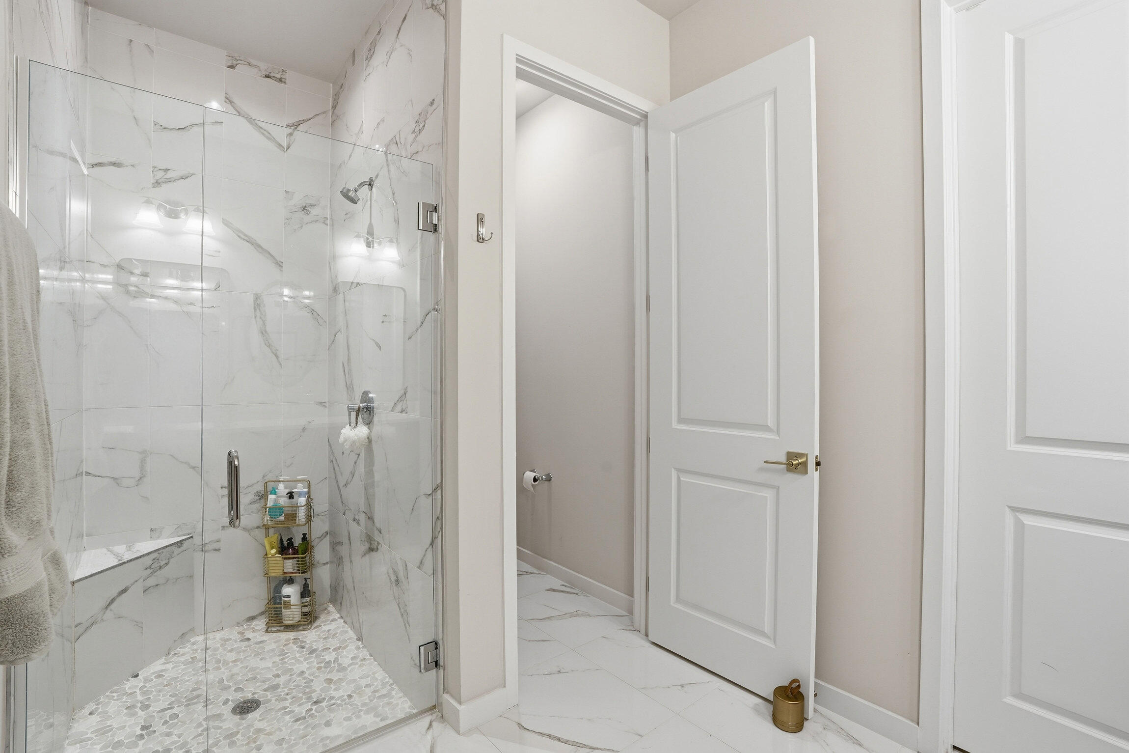 14708 Kingfisher Loop Naples, FL 34120 - Photo 23 of 42 a bathroom with a shower and a sink