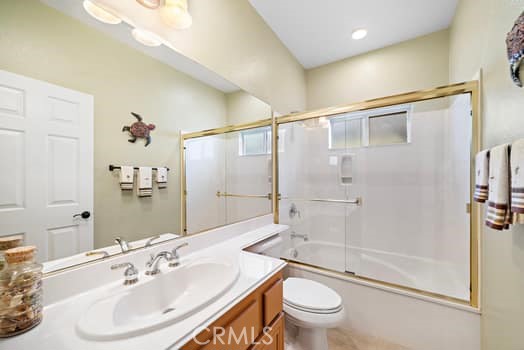 2710 Colorado River Road Blythe, CA 92225 - Photo 25 of 38 a bathroom with a sink a toilet and shower