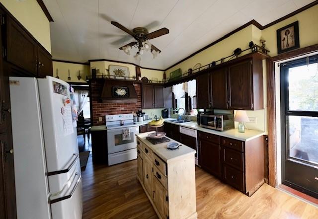 441 Main Street Rimersburg, PA 16248 - Photo 12 of 28 a kitchen with stainless steel appliances granite countertop a refrigerator a sink dishwasher a stove and a refrigerator