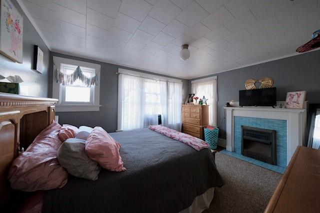 441 Main Street Rimersburg, PA 16248 - Photo 25 of 28 a bed room with a bed and a fireplace