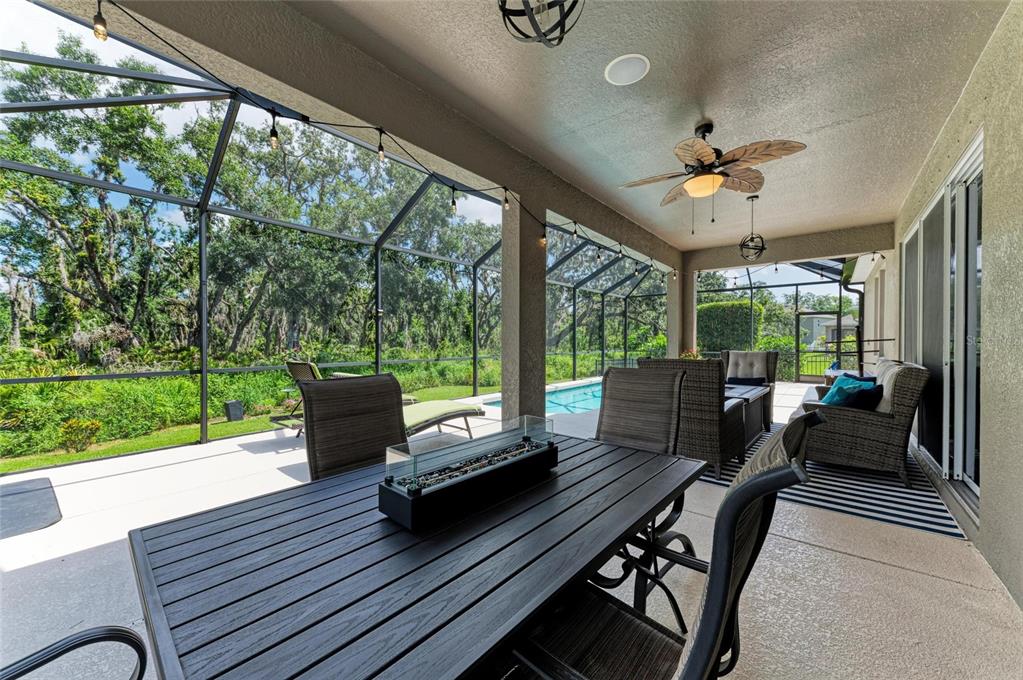 5307 65th Terrace East Ellenton, FL 34222 - Photo 24 of 47 a view of a patio with wooden floor