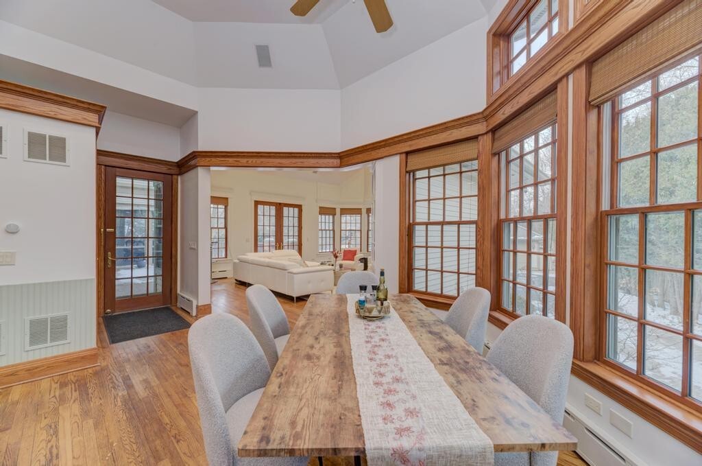 1499 Sheridan Road Highland Park, IL 60035 - Photo 28 of 84 a bedroom with furniture and large windows