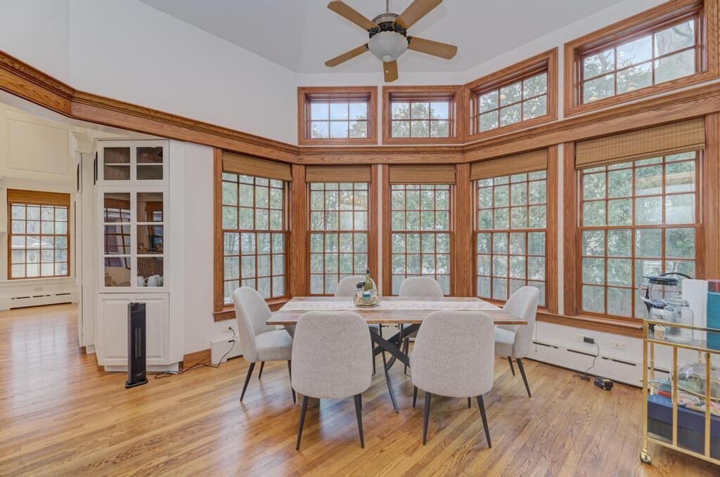 1499 Sheridan Road Highland Park, IL 60035 - Photo 29 of 84 a view of a dining room with furniture window and wooden floor