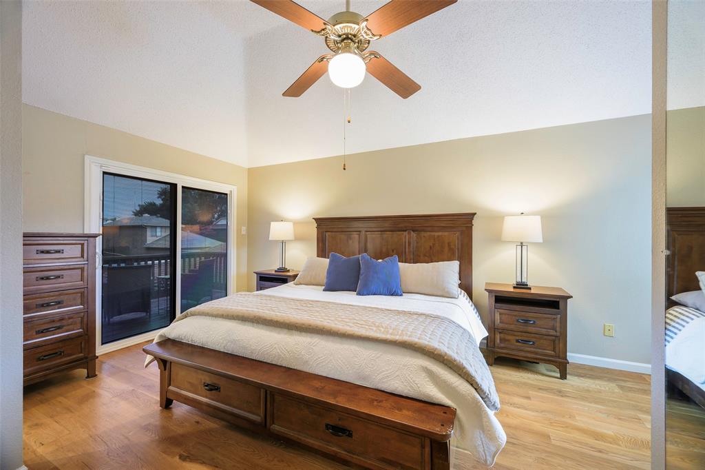 2903 Fort Point Lane Carrollton, TX 75007 - Photo 17 of 27 a bedroom with a bed and a closet