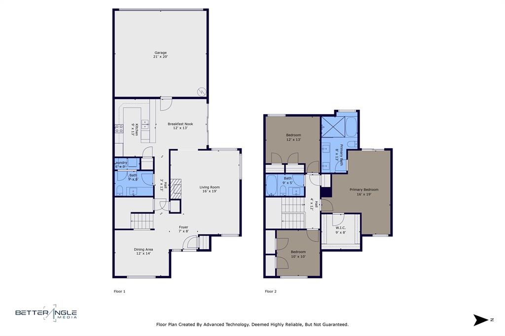 2903 Fort Point Lane Carrollton, TX 75007 - Photo 27 of 27 an aerial view of a kitchen