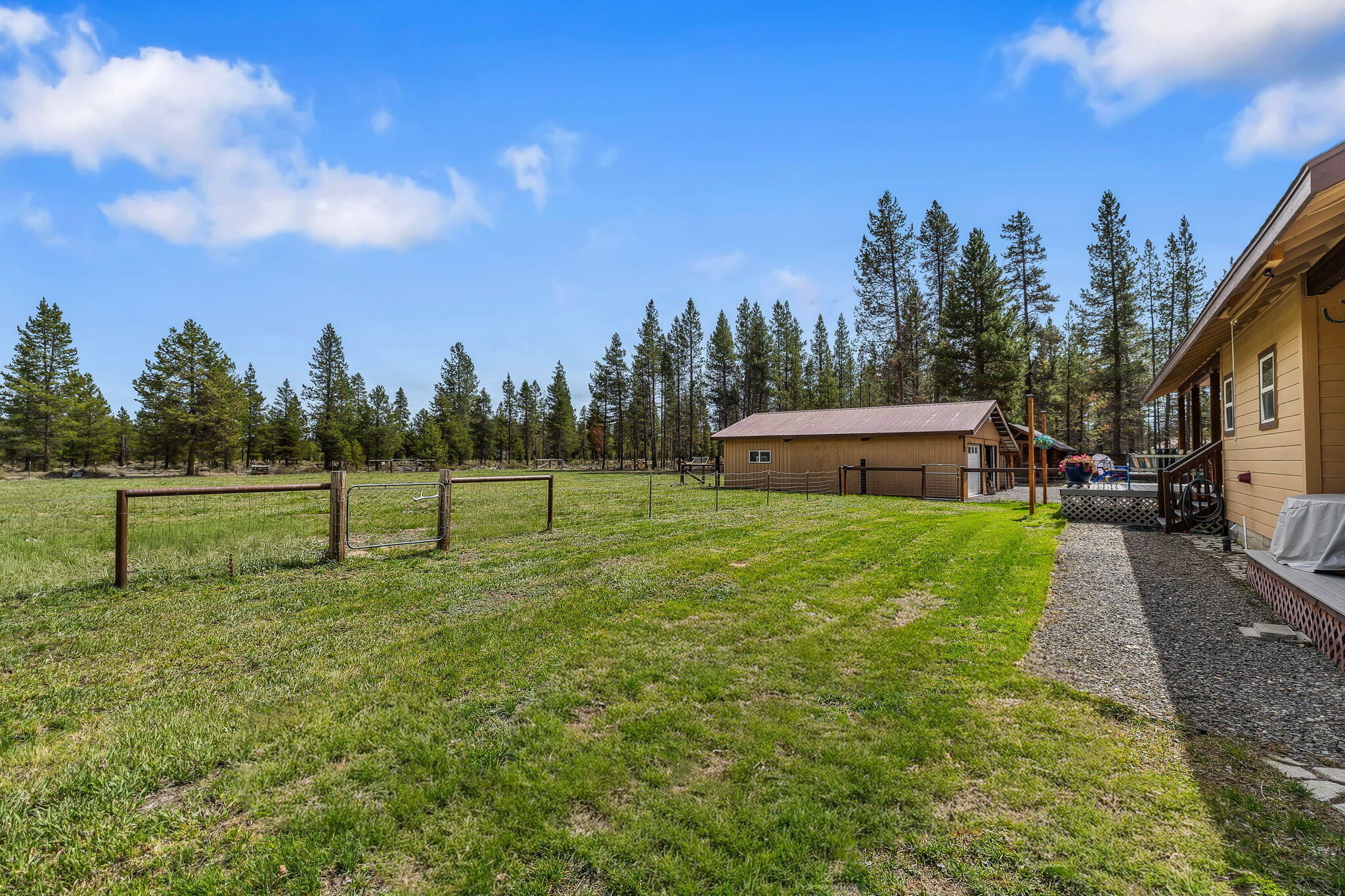 50940 South Huntington Road La Pine, OR 97739 - Photo 37 of 46 back yard/ horse pasture.
