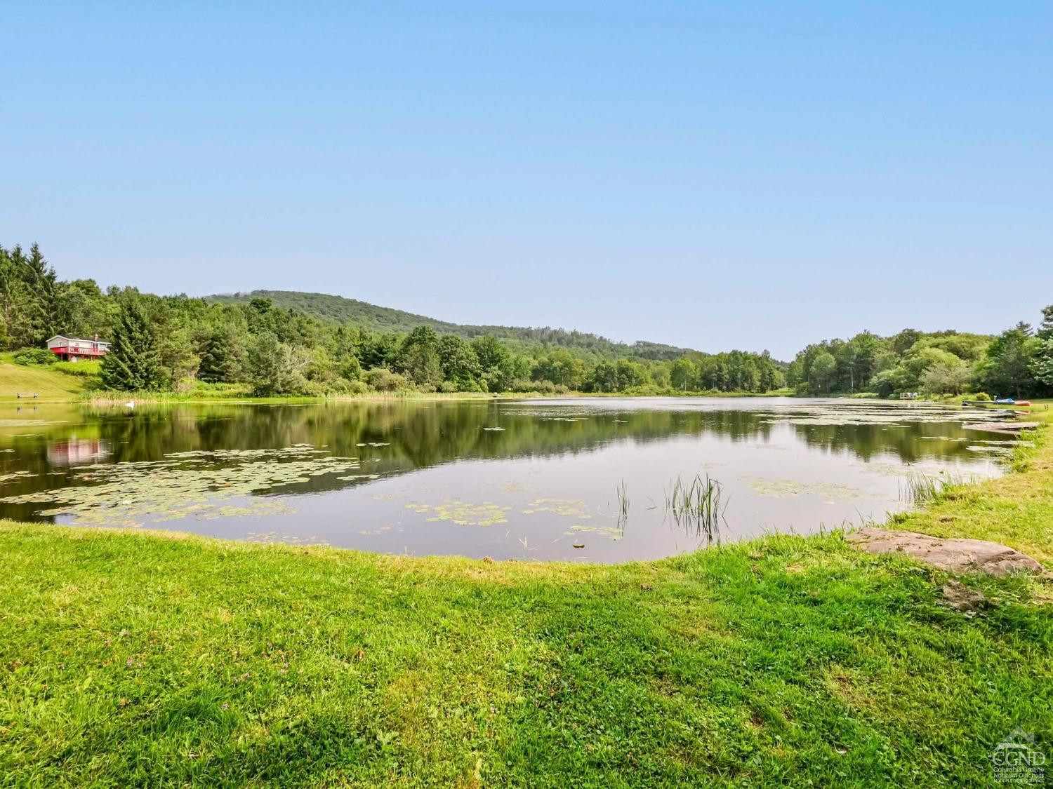 157 Horseshoe Road Conesville, NY 12076 - Photo 2 of 48 a view of a lake with houses in the back