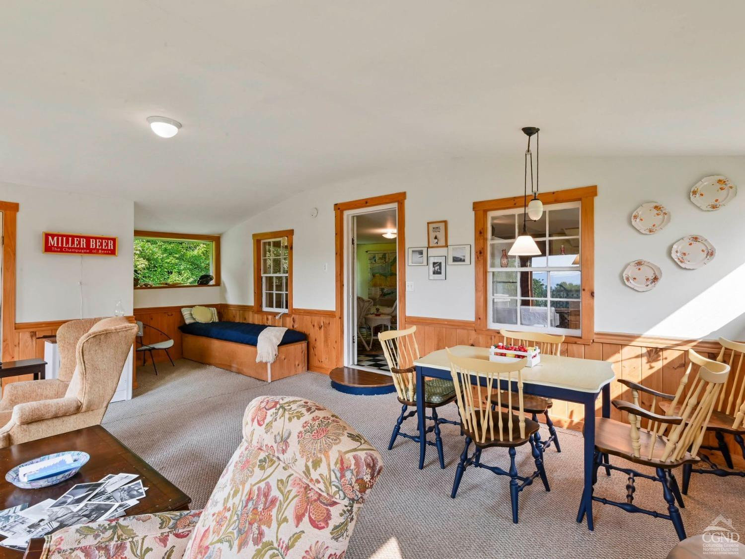 157 Horseshoe Road Conesville, NY 12076 - Photo 23 of 48 a living room with furniture and wooden floor