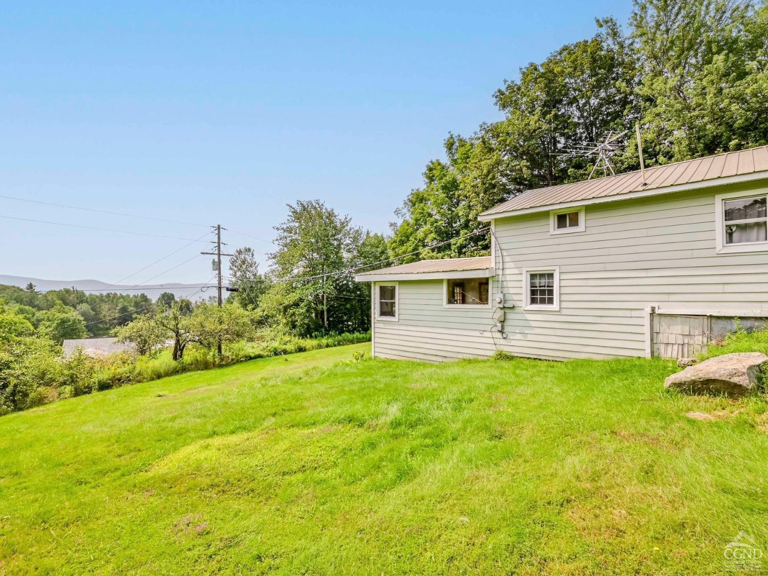 157 Horseshoe Road Conesville, NY 12076 - Photo 39 of 48 a view of a backyard with plants and large trees