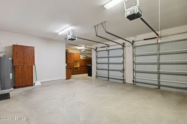 a view of a room with an empty space