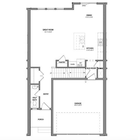 2720 West Aurora Avenue Mapleton, UT 84664 - Photo 10 of 11 View of floor plan / room layout