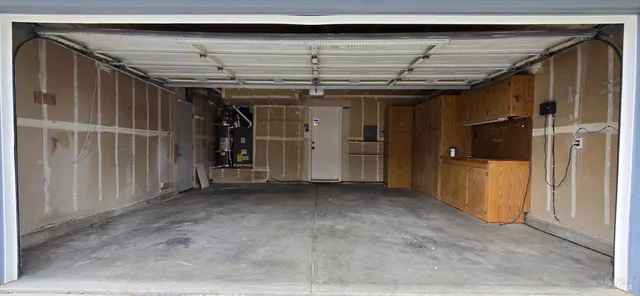 a view of a storage room