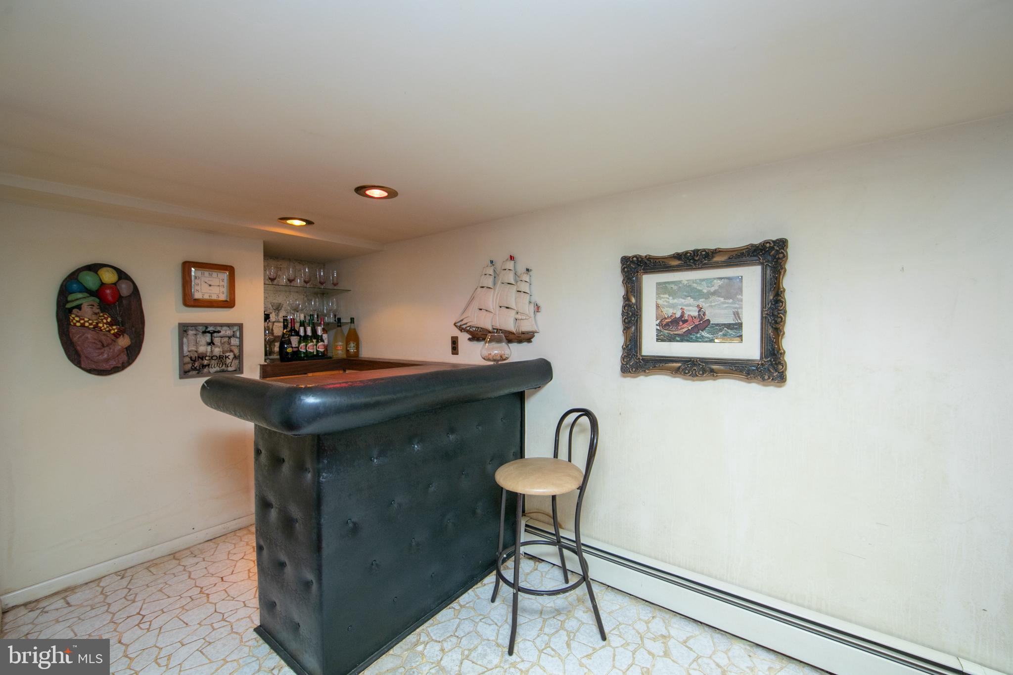 429 Delaware Avenue Riverside, NJ 08075 - Photo 37 of 48 Bar in Finished Basement