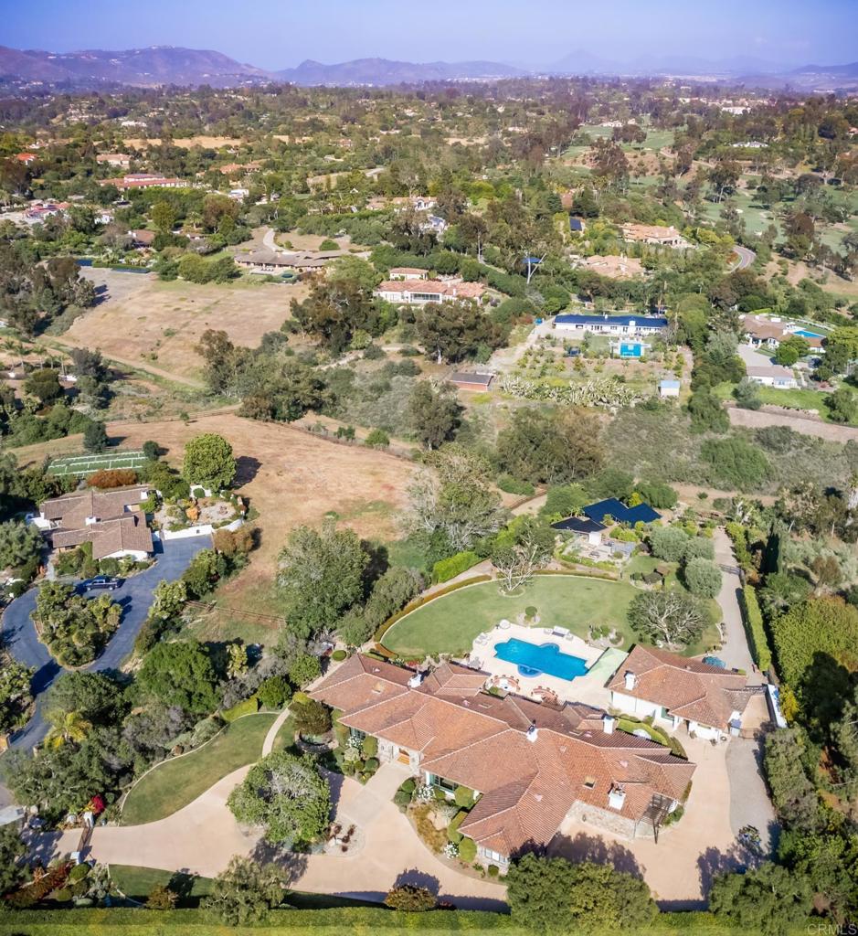 4843 La Jacaranda Rancho Santa Fe, CA 92067 - Photo 44 of 61 Aerial View
