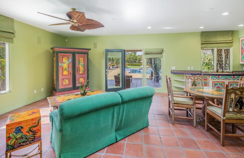 4843 La Jacaranda Rancho Santa Fe, CA 92067 - Photo 52 of 61 Guest House Living Room