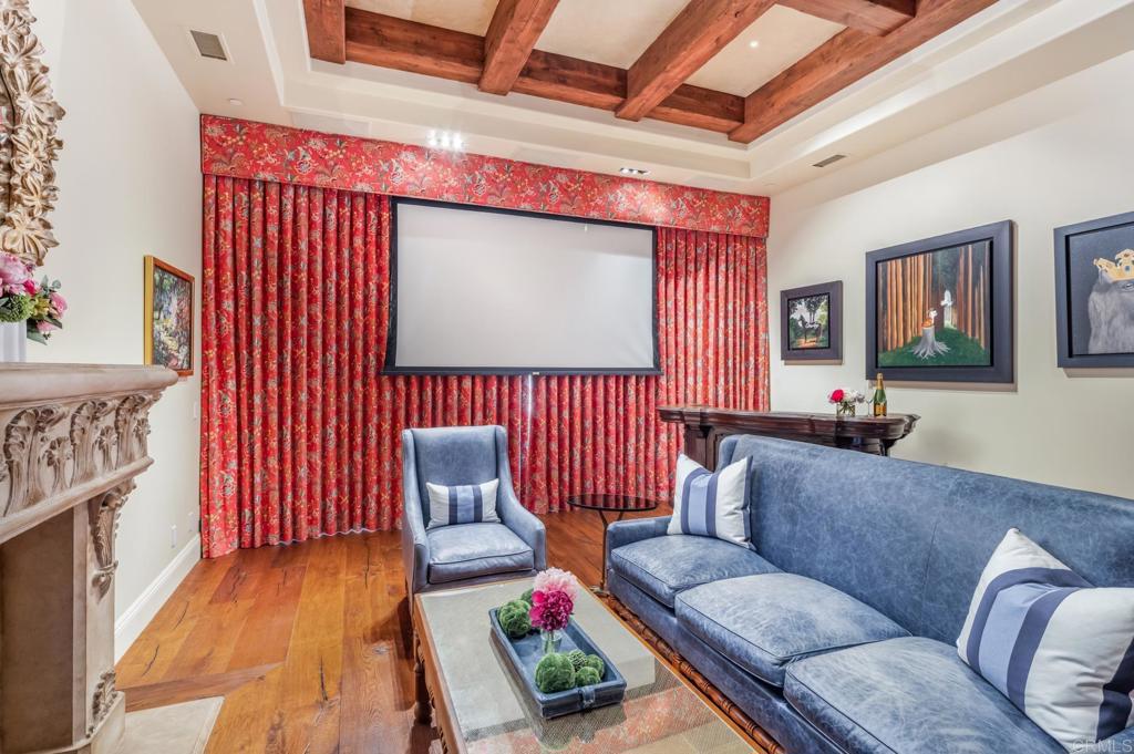 4843 La Jacaranda Rancho Santa Fe, CA 92067 - Photo 56 of 61 a living room with furniture and a couch