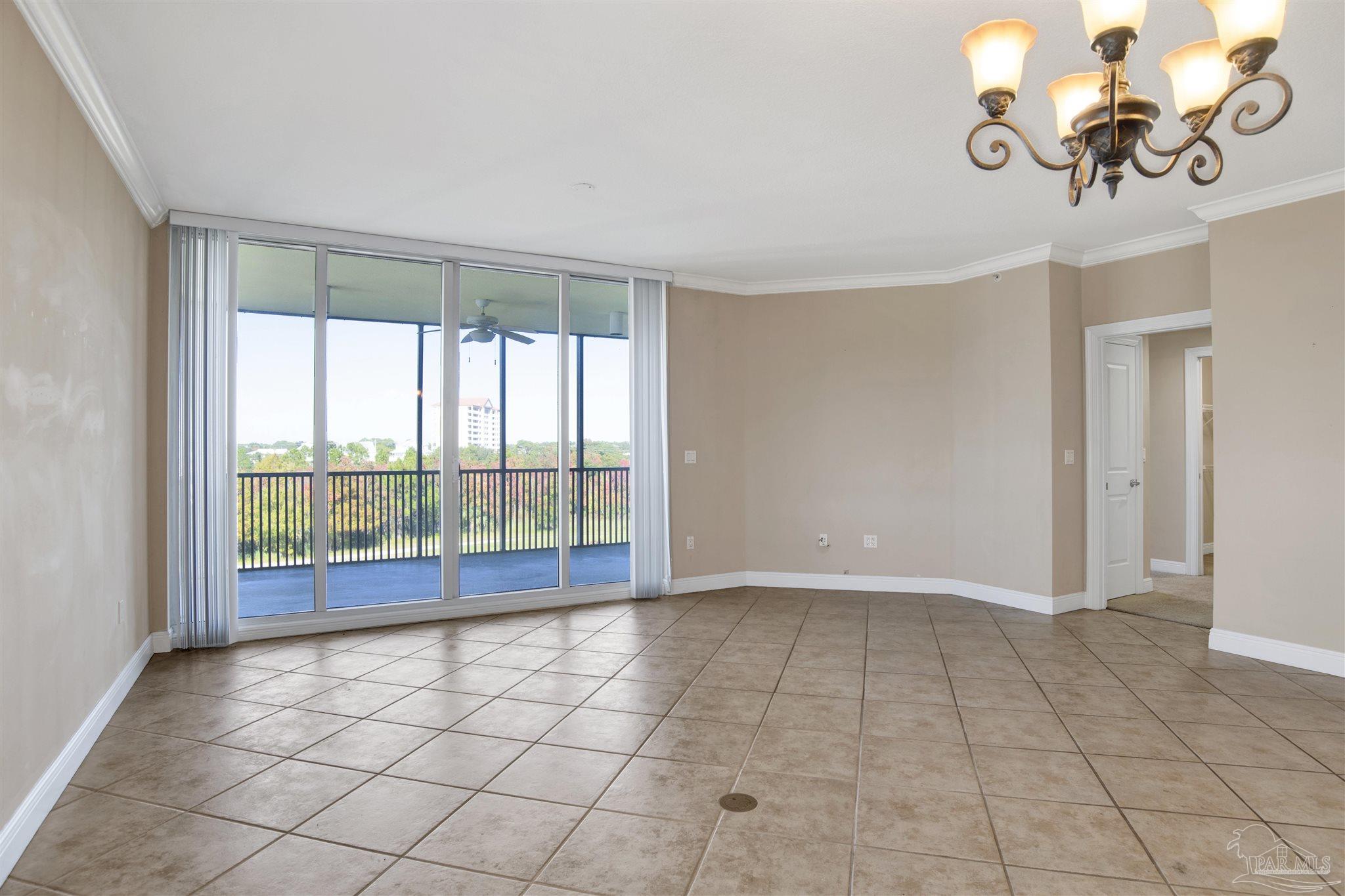 612 Lost Key Drive, Unit 401B Pensacola, FL 32507 - Photo 19 of 34 a view of an empty room and window