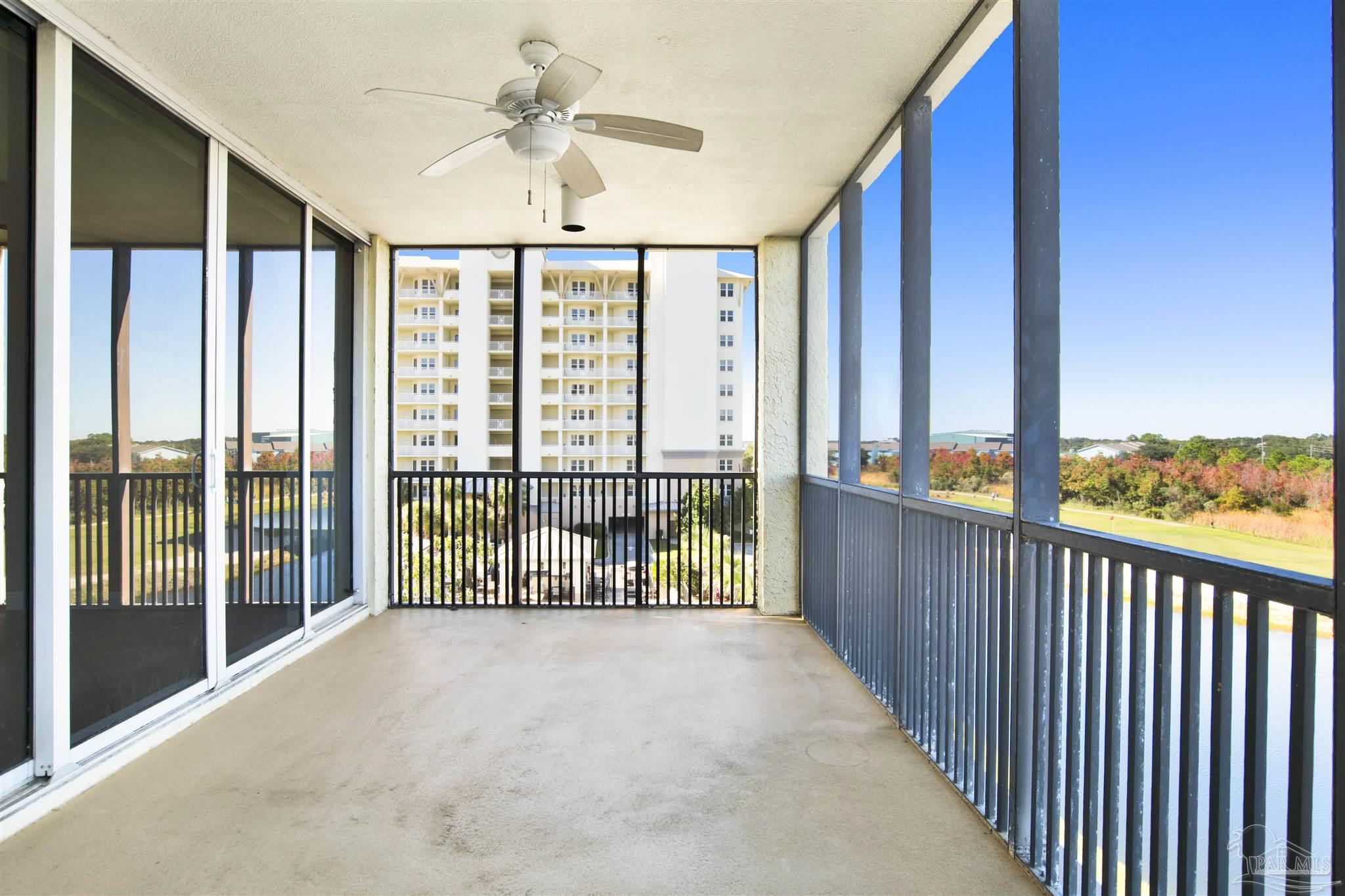 612 Lost Key Drive, Unit 401B Pensacola, FL 32507 - Photo 27 of 34 a view of a balcony with furniture