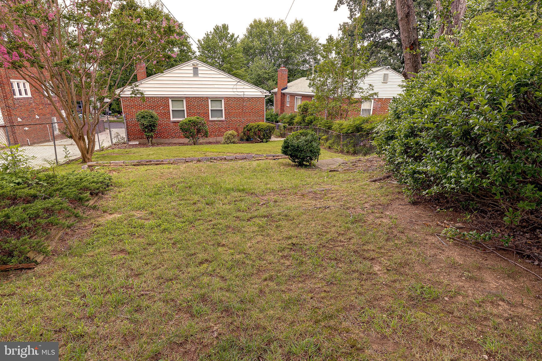 6159 1st Street Northeast Washington, DC 20011 - Photo 27 of 28 a view of a house with a yard