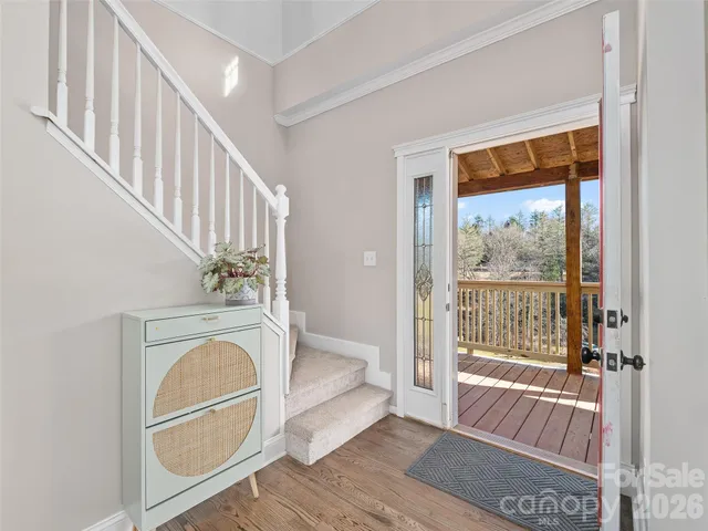 a view of an entryway