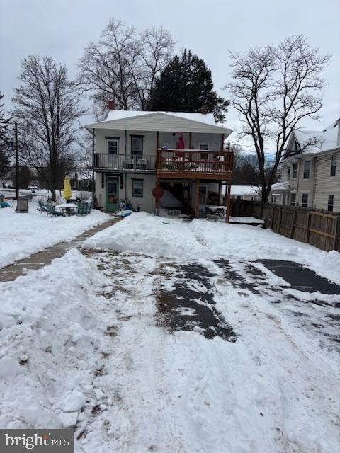 2711 Mill Road Mechanicsburg, PA 17055 - Photo 2 of 4 a view of a house with a snow in the yard