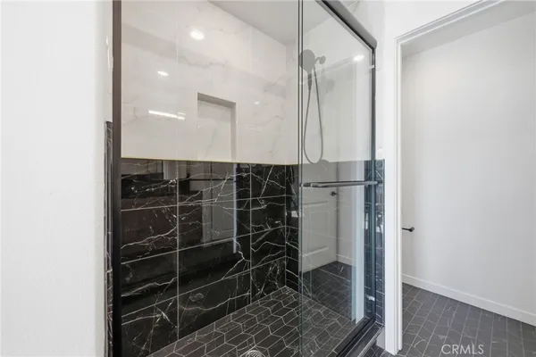 a front view of a building with street