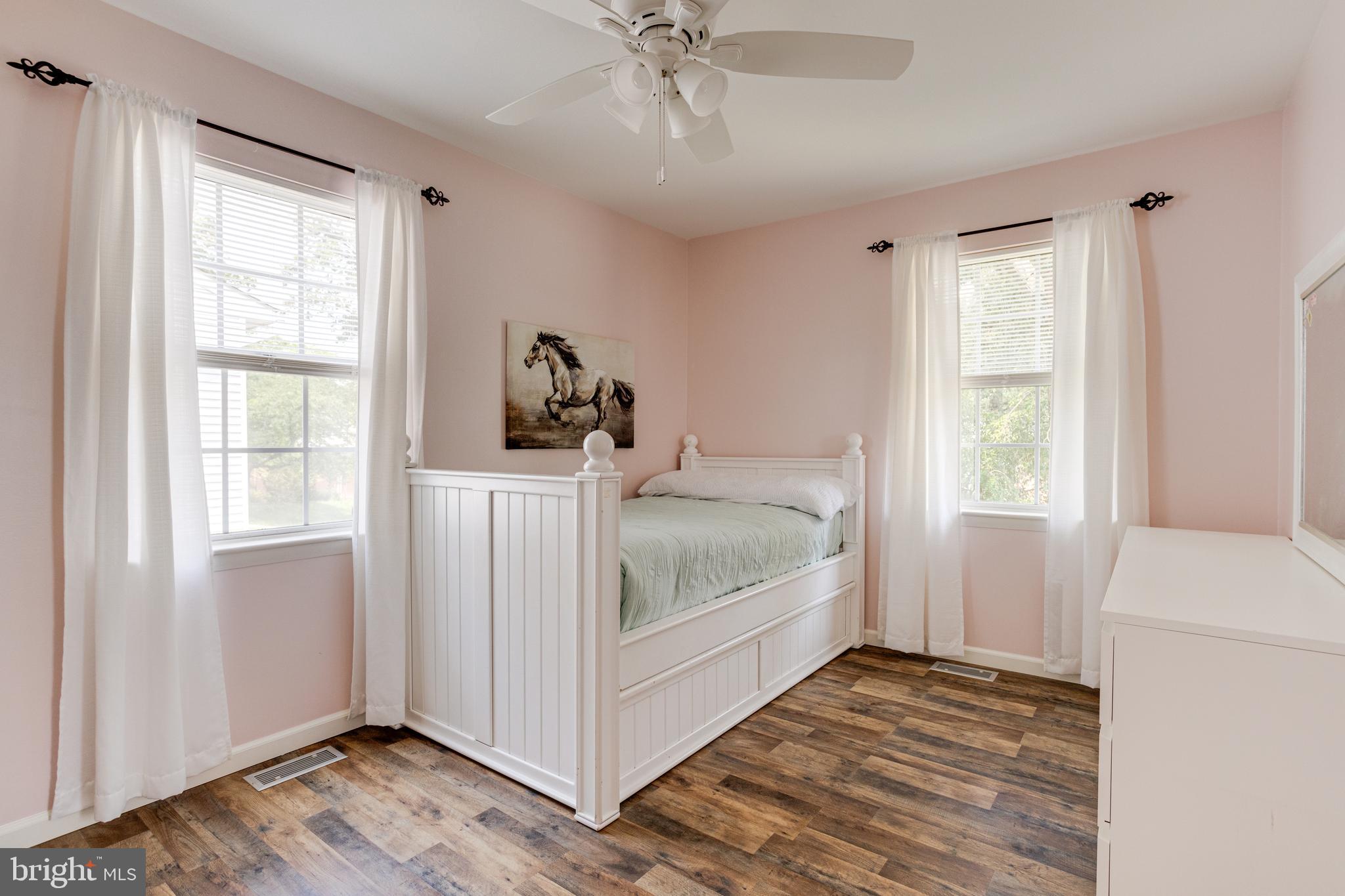 7704 Pecan Leaf Road Severn, MD 21144 - Photo 39 of 67 Bedroom 2 with hardwood floors