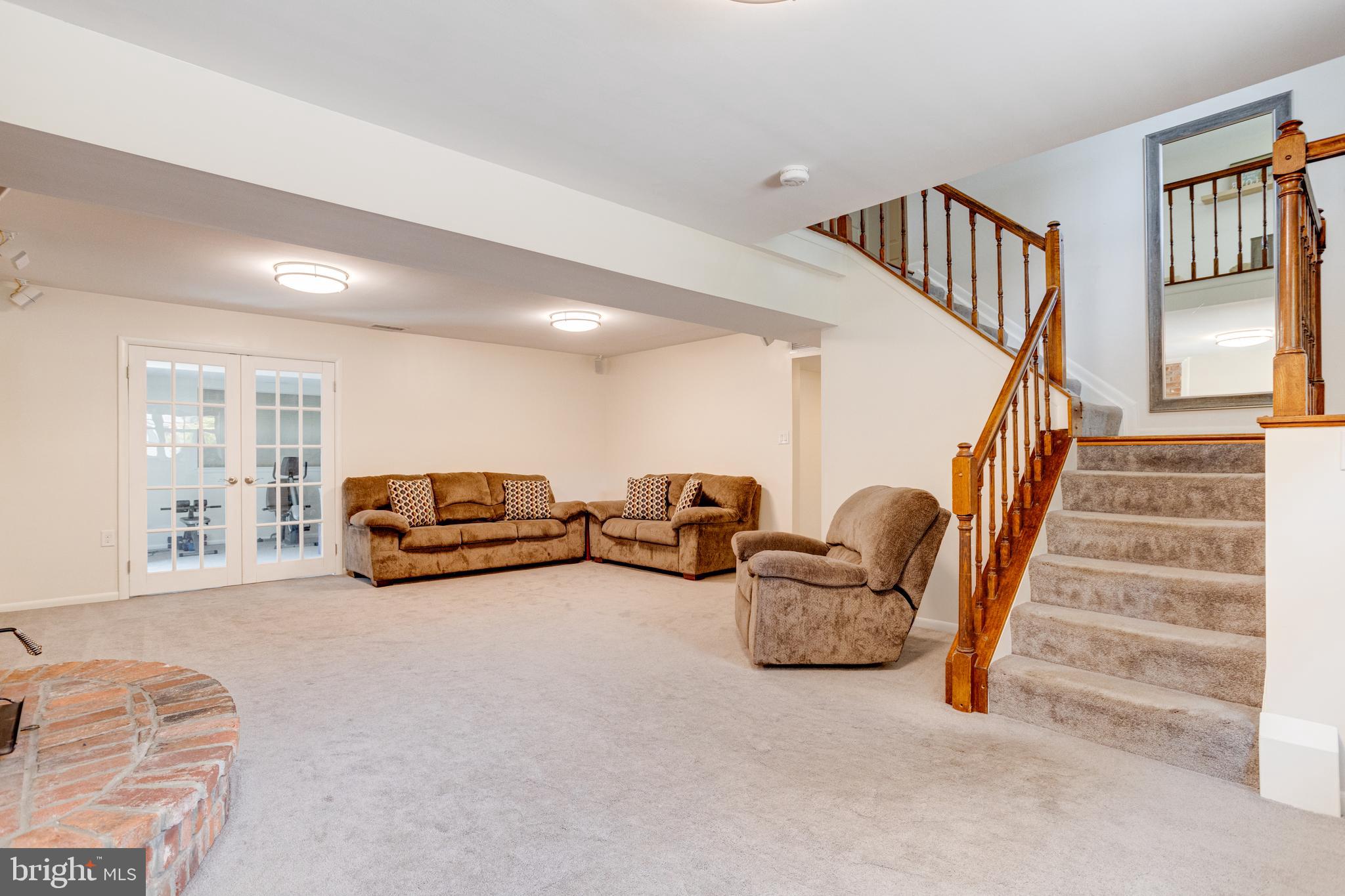 7704 Pecan Leaf Road Severn, MD 21144 - Photo 45 of 67 Lower level Family Room with fireplace!