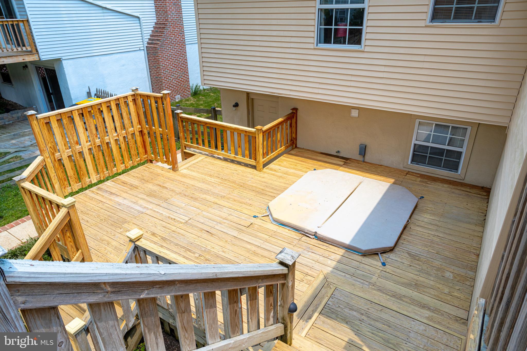 7704 Pecan Leaf Road Severn, MD 21144 - Photo 59 of 67 Lower level of Deck