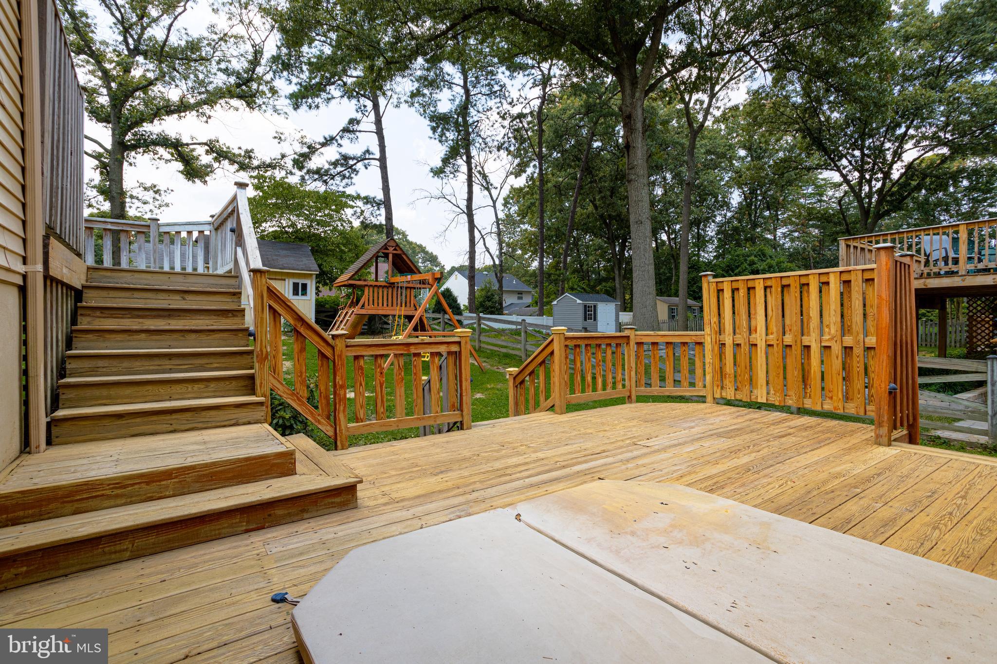 7704 Pecan Leaf Road Severn, MD 21144 - Photo 60 of 67 Lower level of Deck