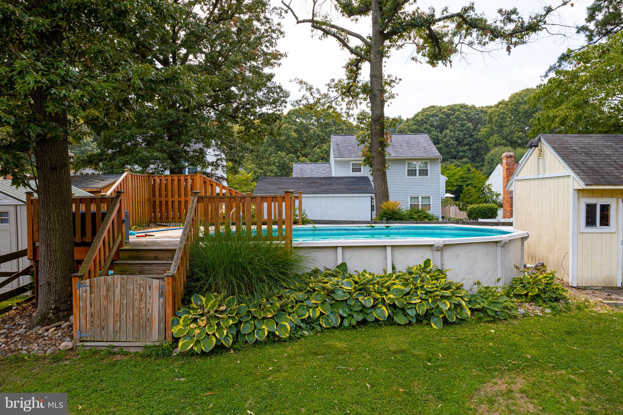7704 Pecan Leaf Road Severn, MD 21144 - Photo 62 of 67 Above ground pool