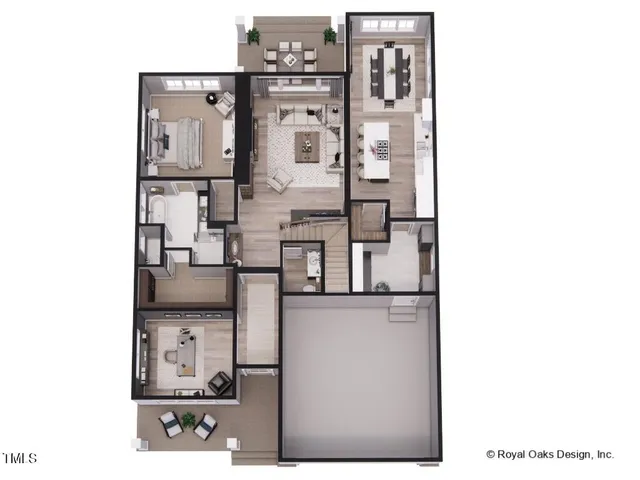 a picture of a floor plan