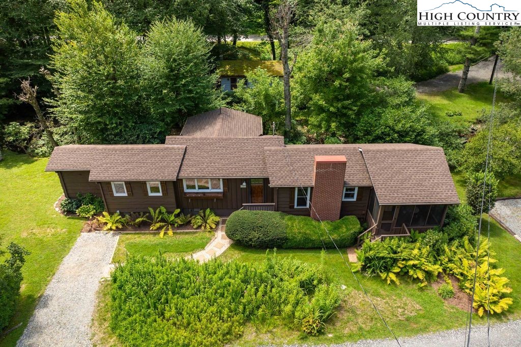 252 Goshen Creek Lane Boone, NC 28607 - Photo 23 of 31 a aerial view of a house