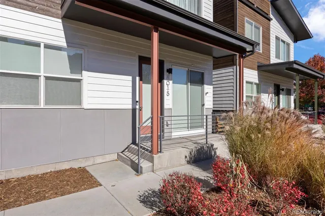 a view of a house with a patio