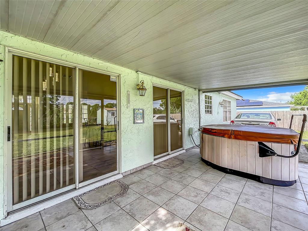 2887 Southwest Ann Arbor Road Port St. Lucie, FL 34953 - Photo 30 of 31 a view of an outdoor kitchen