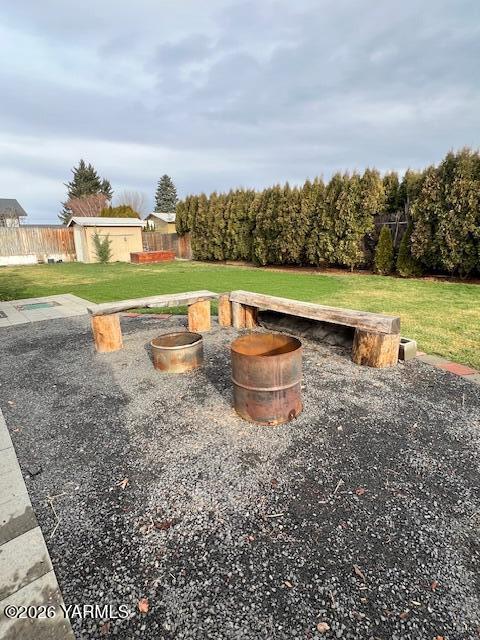 41 Bertsch Circle Naches, WA 98937 - Photo 26 of 27 outside fire pit