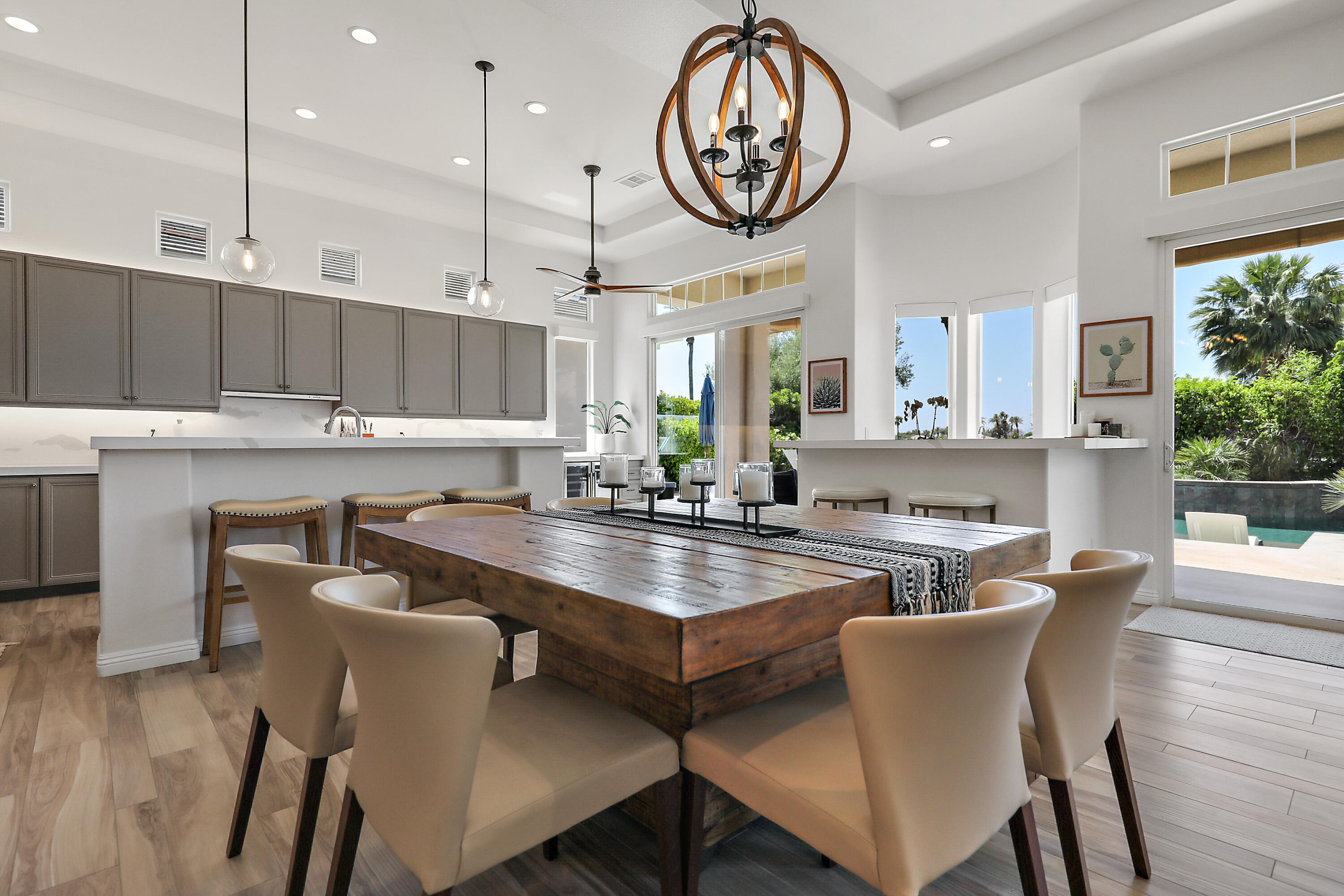 80345 Camarillo Way La Quinta, CA 92253 - Photo 14 of 40 a large kitchen with a table and chairs