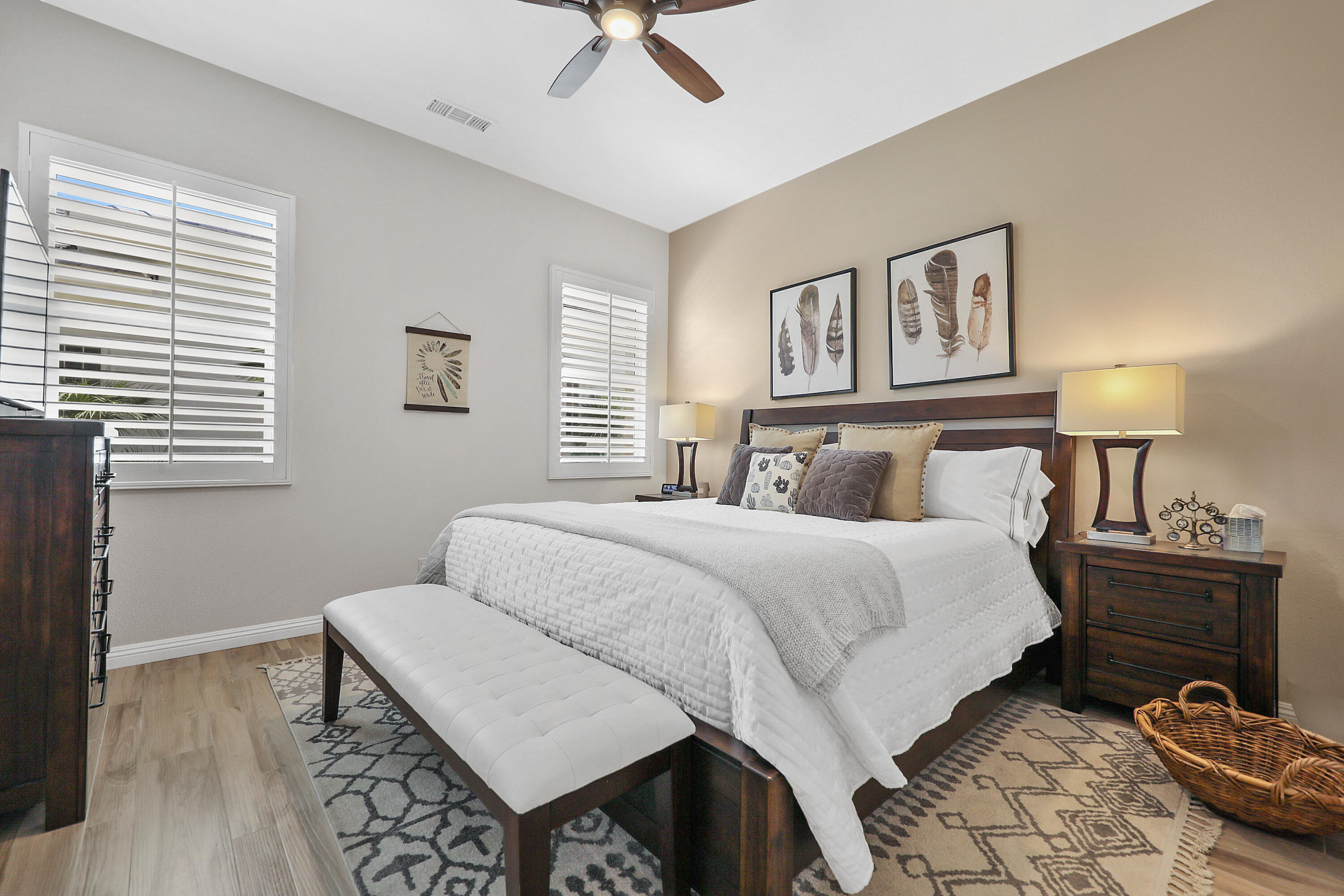 80345 Camarillo Way La Quinta, CA 92253 - Photo 21 of 40 a bedroom with bed and window